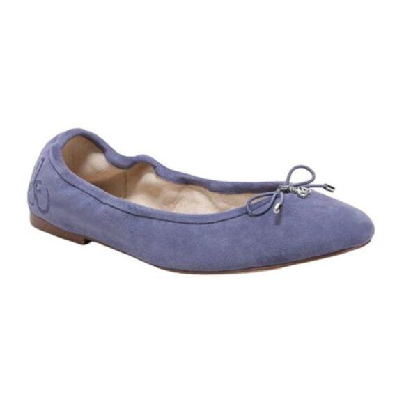 Sam Edelman Felicia Flat Light Purple Size 8.5 NWT $120 MSRP - Picture 1 of 6